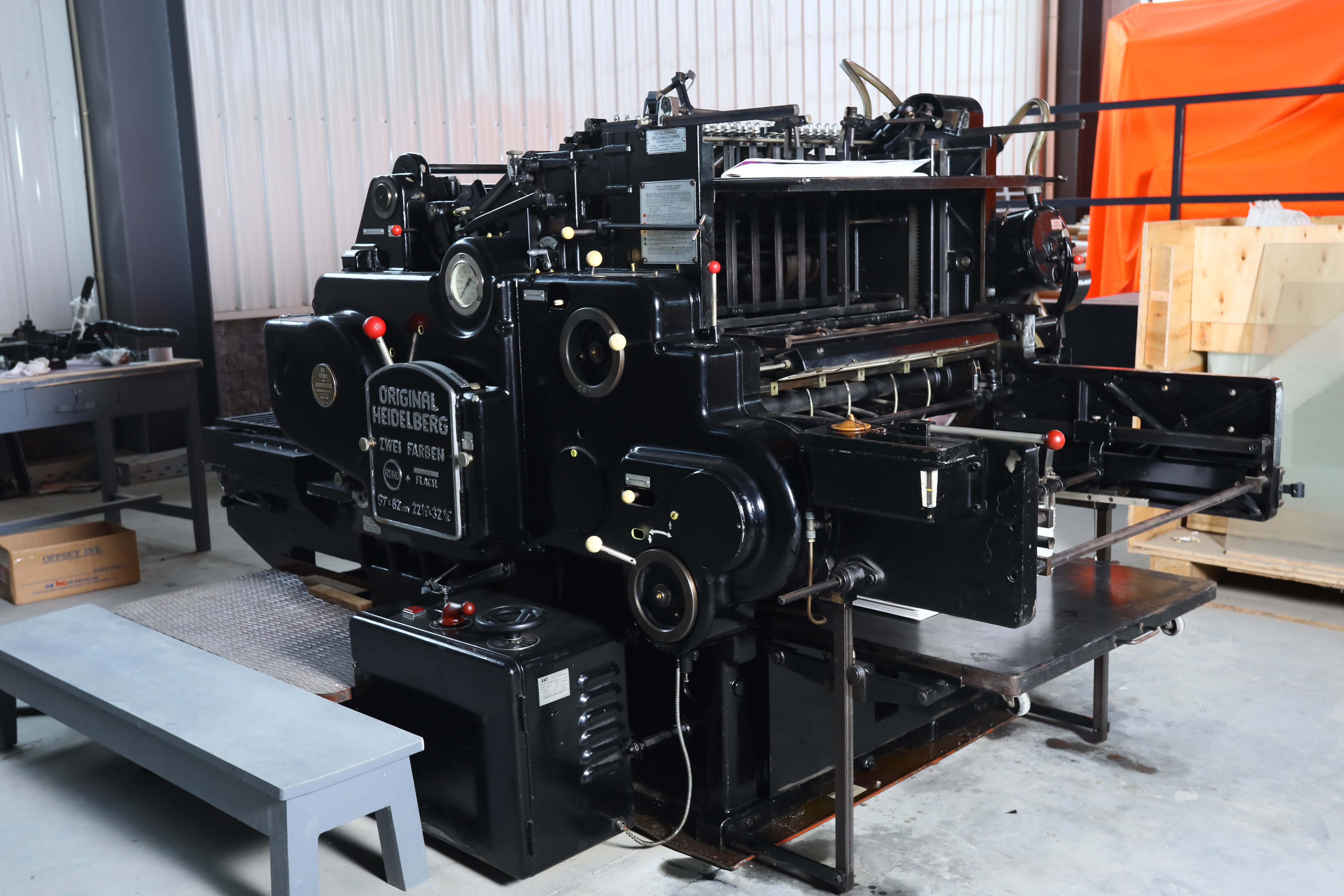 Printing machinery at Barotopa 9 of 11
